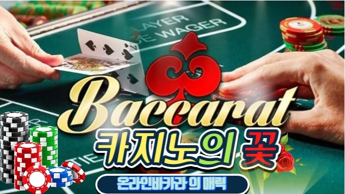 "카지노의 꽃"온라인바카라의 매력