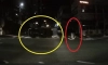 킥보드 타다가 트럭 전복사고 내고 튄 여고생