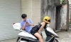오토바이에서 사랑을 나누는