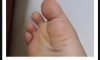 발가락 4급 공무원 인증샷