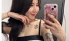 여자 연예인 문신 끝판왕