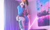 오버워치 송하나 코스프레 하는 BJ 명이