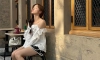 피팅모델 김나희 편안한 옷차림