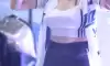 비 맞고 응원하는 KT 조예린 치어리더