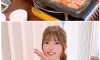 한국에서 K-음식 먹고 있는 우에하라 아이