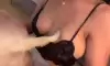 노템 주인님.. 한쪽 슴 벌려주는 강아지 손
