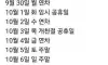 10월 1일 국군의날 임시공휴일 지정으로 연차 5개로 12일 쉬는법