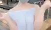 수건만 들고 탕에 들어간 묵직한 그녀