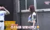시구 연습하는 시그니처 지원 터질듯한 KT 위즈 유니폼---
