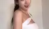 허수미 치어리더 투명 브라끈 브라탑 입은채 댄스타임