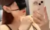 검은 속옷만 걸친 흑백 요리사 신재은