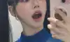 에스파 카리나 아헤가오 셀카