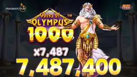 게이츠 오브 올림푸스 1000 7,487배 메가윈!! [프라그마틱]