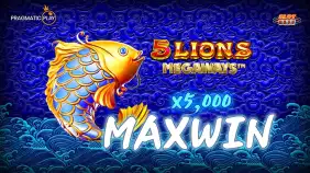 5 라이온즈 메가웨이즈 5,000배 맥스윈!! [프라그마틱]