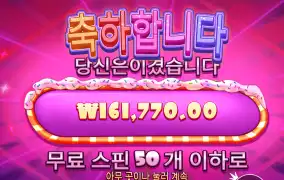 슈가다이스 800배당 당첨