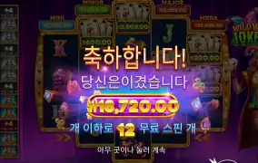 와일드조커 12바퀴
