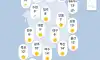 11월7일 금요일 아침출근날씨