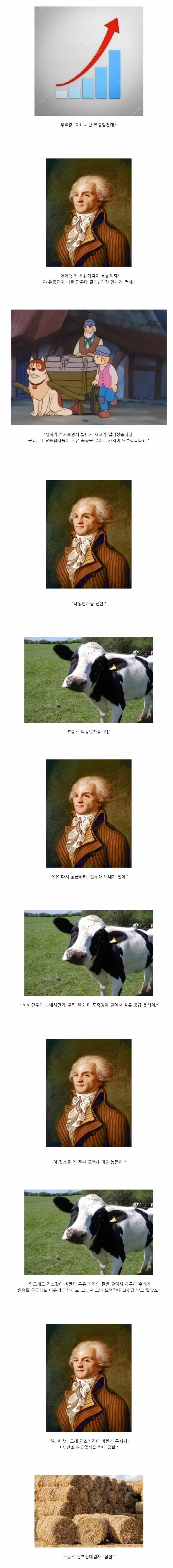 a3c8d3527c52f1e1bae5d5e8da50c4d5.jpg 우유값을 내리려다가 오히려 폭등시켜버린 프랑스인