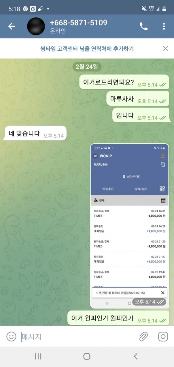 썸타임먹튀