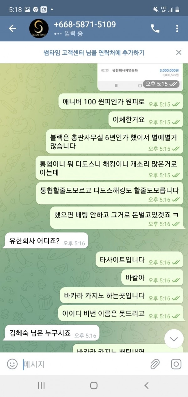썸타임먹튀