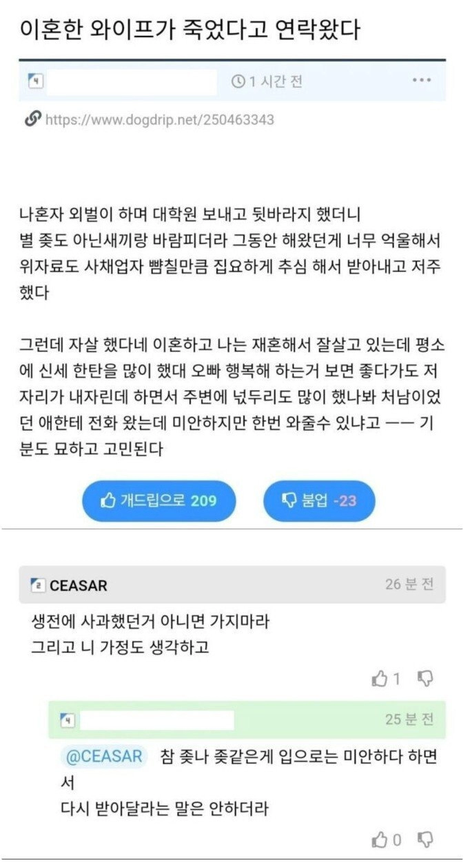 0ebd5c5db5dc0bcdf9597d5747691568.webp 이혼한 와이프가 죽었다고 연락왔다