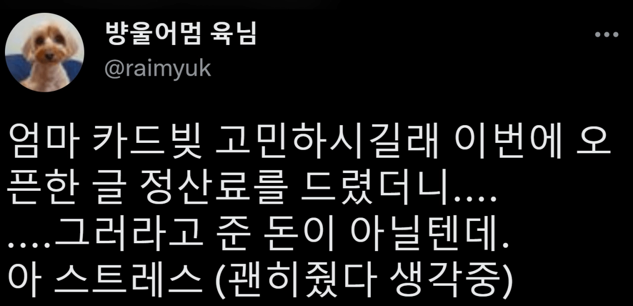 4cc4e0eb7a25d05c563370a3d467aa04.webp 엄마한테 첫 원고료를 선물함