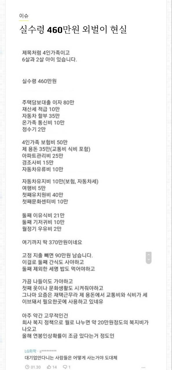 c789b0a220b70ec104c0731fa04124fb.webp 실수령 460만원 외벌이 현실.jpg