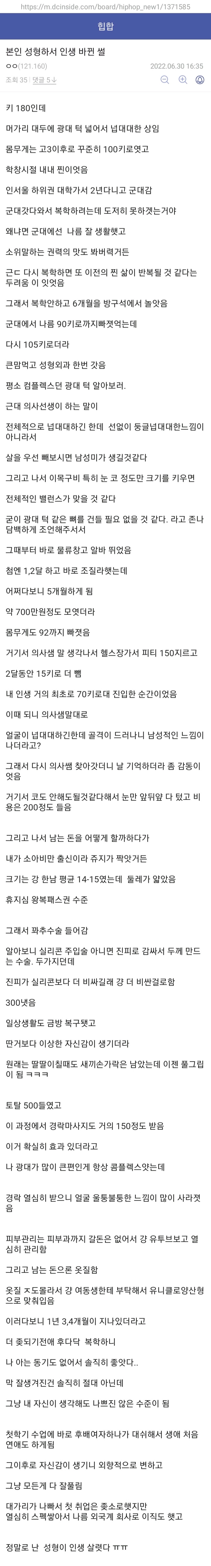 c783ff529a23f2a01a0b5318b225267c.webp 본인 성형하서 인생 바뀐 썰.jpg