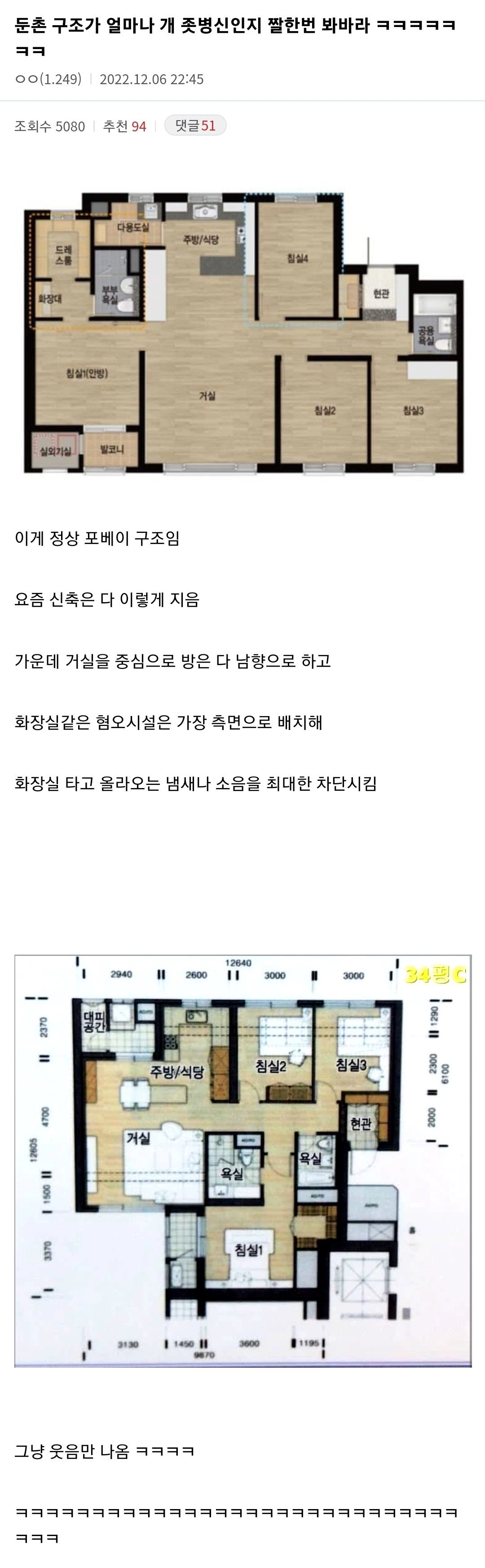 요즘 핫한 둔촌주공... 창문뷰 설계 논란....jpg