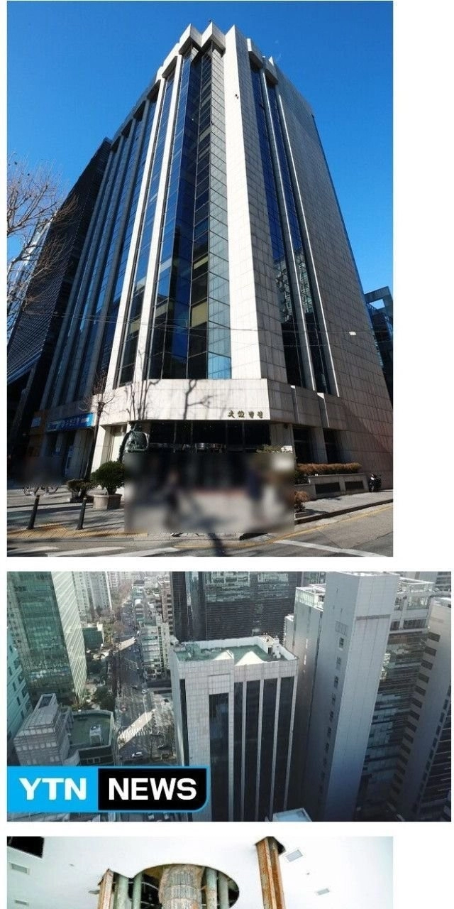 강남에 있는 500억 짜리 폐건물