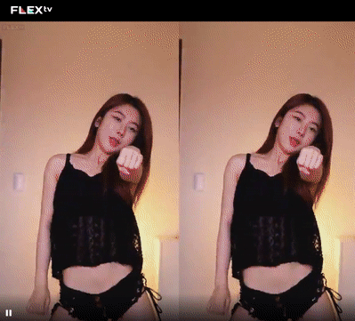 움짤)어우야!!허리튕김 대박!!안구정화 지대로 해주시넹 헤헤헤헤