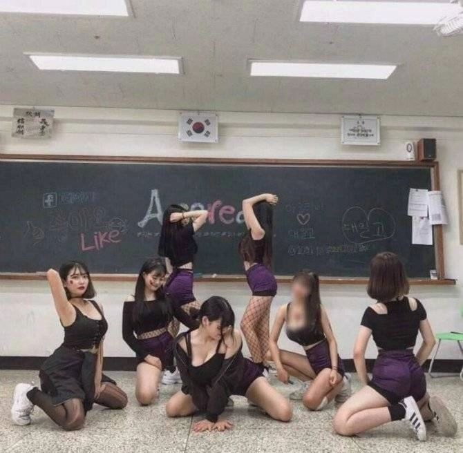여고생 댄스 동아리 ㄷㄷ