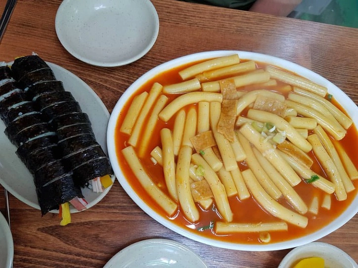 인천 남둥공단 밀떡 떡볶이집