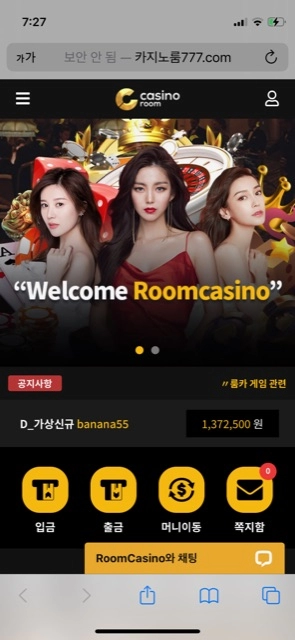 룸카지노 먹튀
