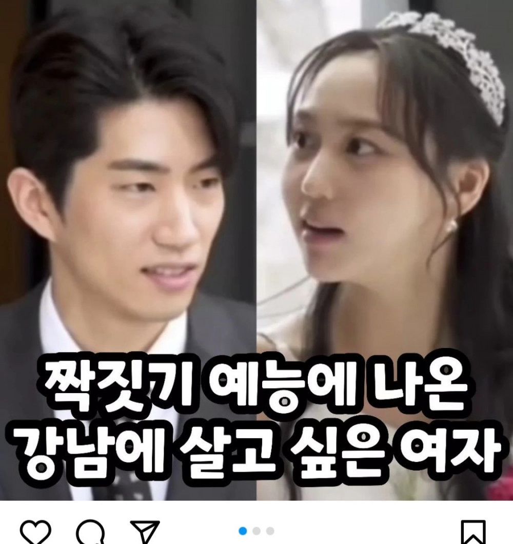 현재 인스타에서 욕 오지게 쳐먹는 강남 살고 싶은 여자