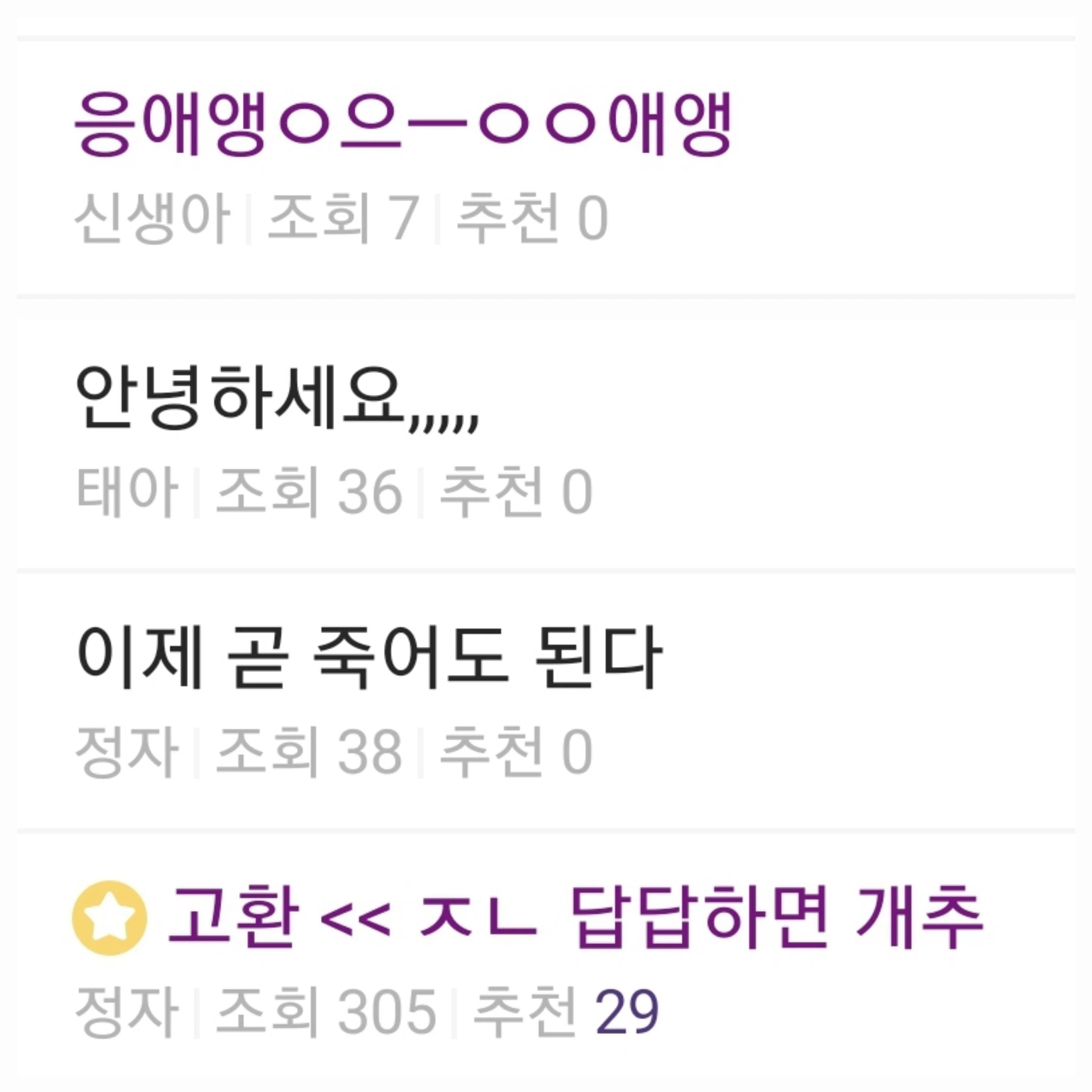 어질어질 24년생 갤