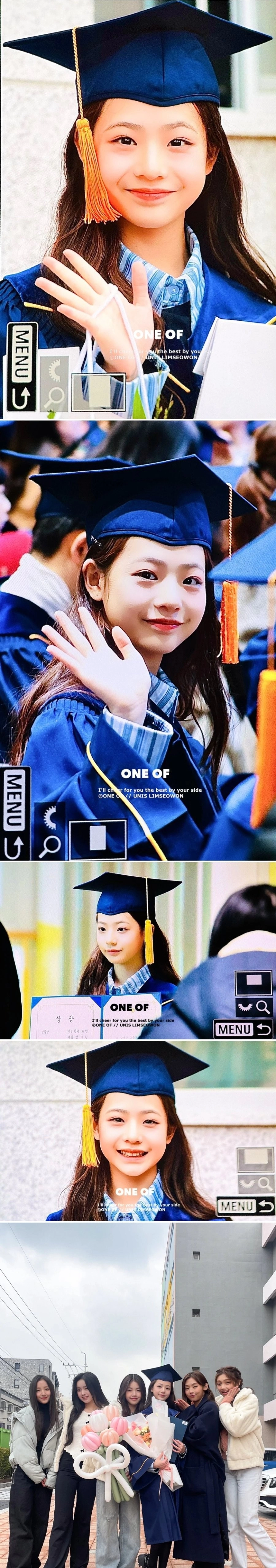 무려 초등학교 졸업식 사진 뜬 최연소 여자 아이돌