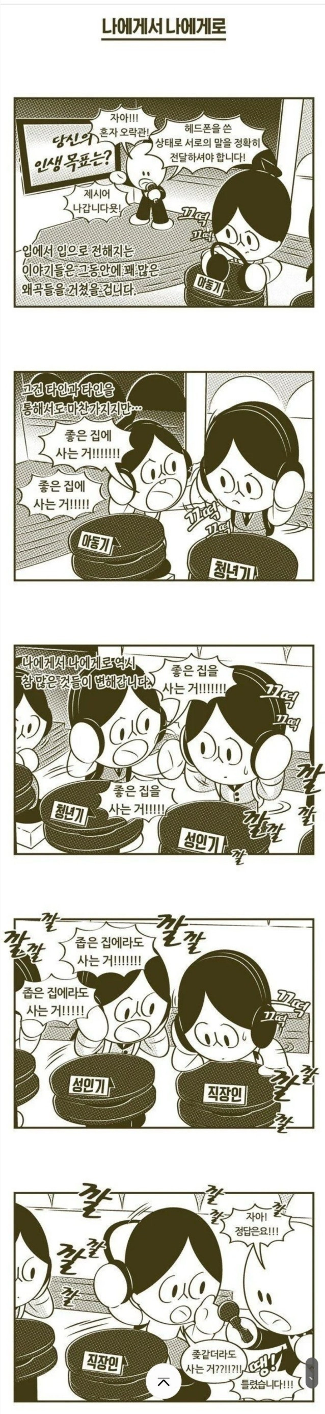 점점 변해가는 인생 목표