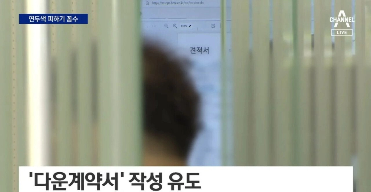 연두색 번호판 피하려고 다운계약 꼼수