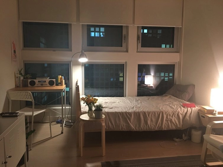 9평 원룸 살만하다 vs 갑갑하다