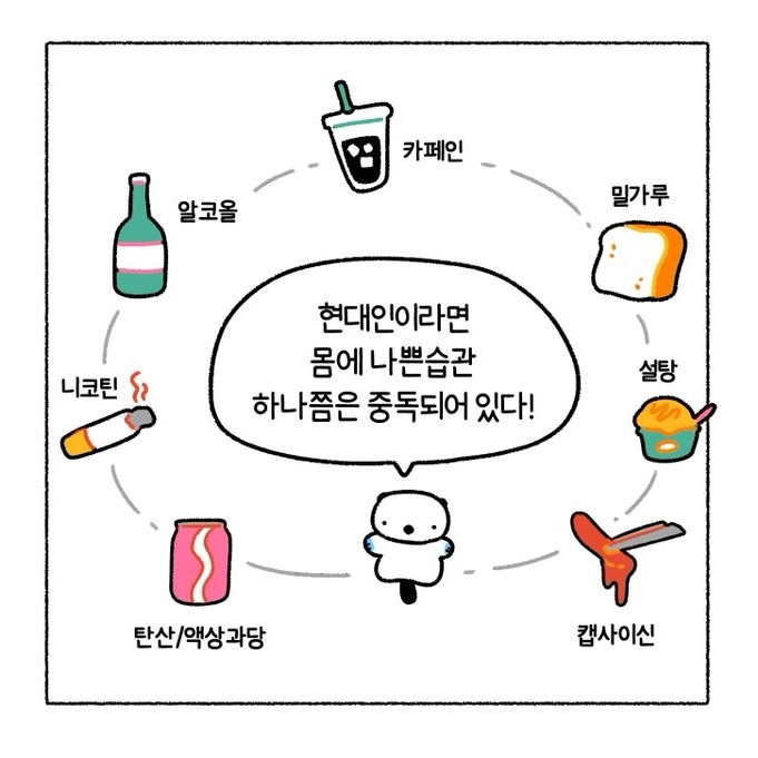 현대인이라면 하나쯤은 중독되어 있음