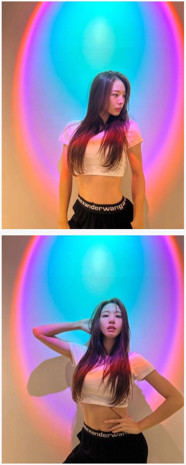 살을 너무 많이 뺀 신수지 최근 모습
