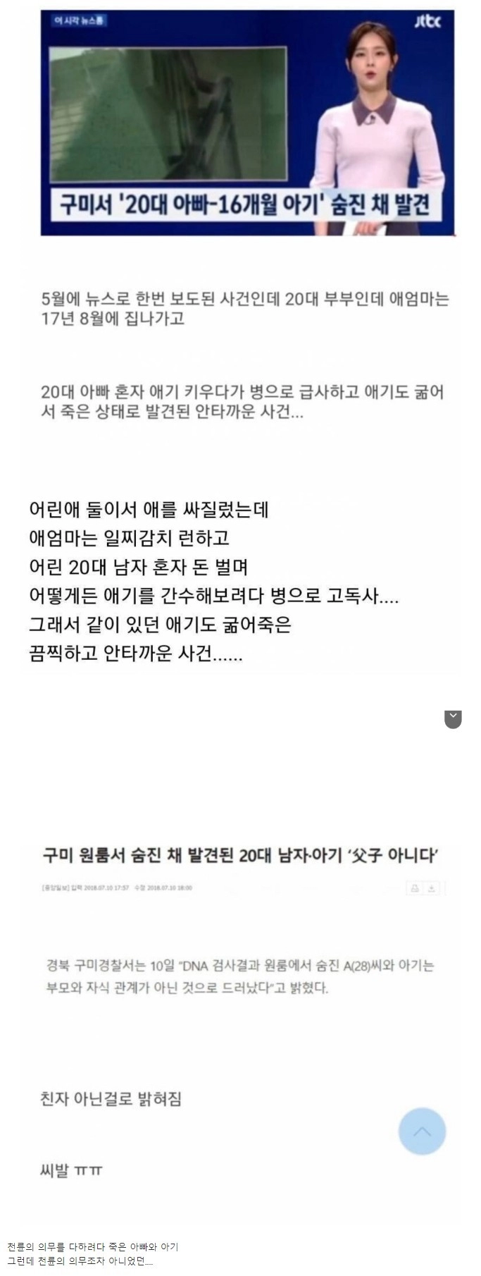 대한민국 레전드 고독사 사건