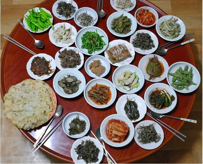 잼민이들이 보면 기겁을 하는 밥상