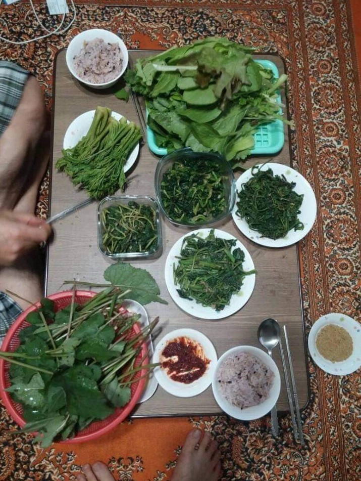 부부 싸움 후 나온 밥상