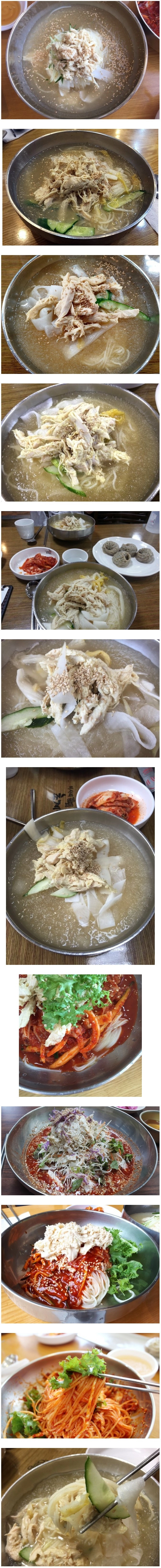 냉면 콩국수 만큼 맛있는 여름 계절 메뉴