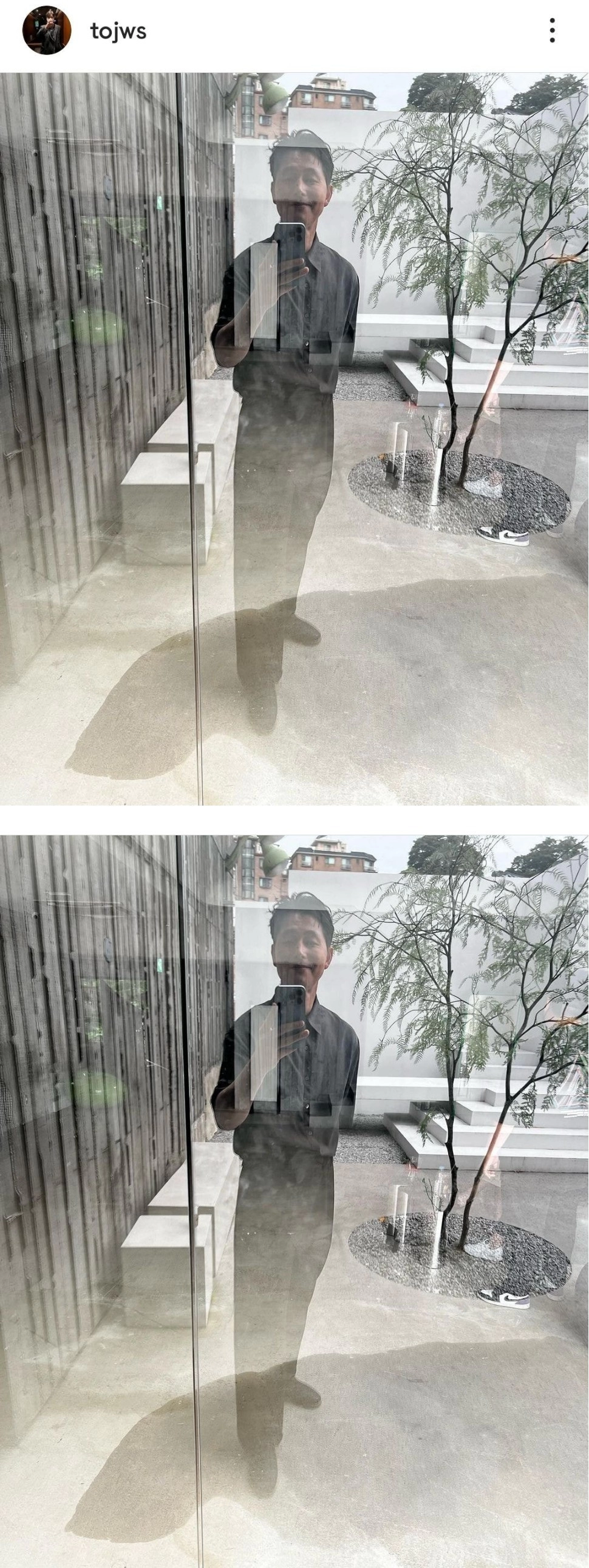 간절함이 1도 안보이는 정우성 셀카