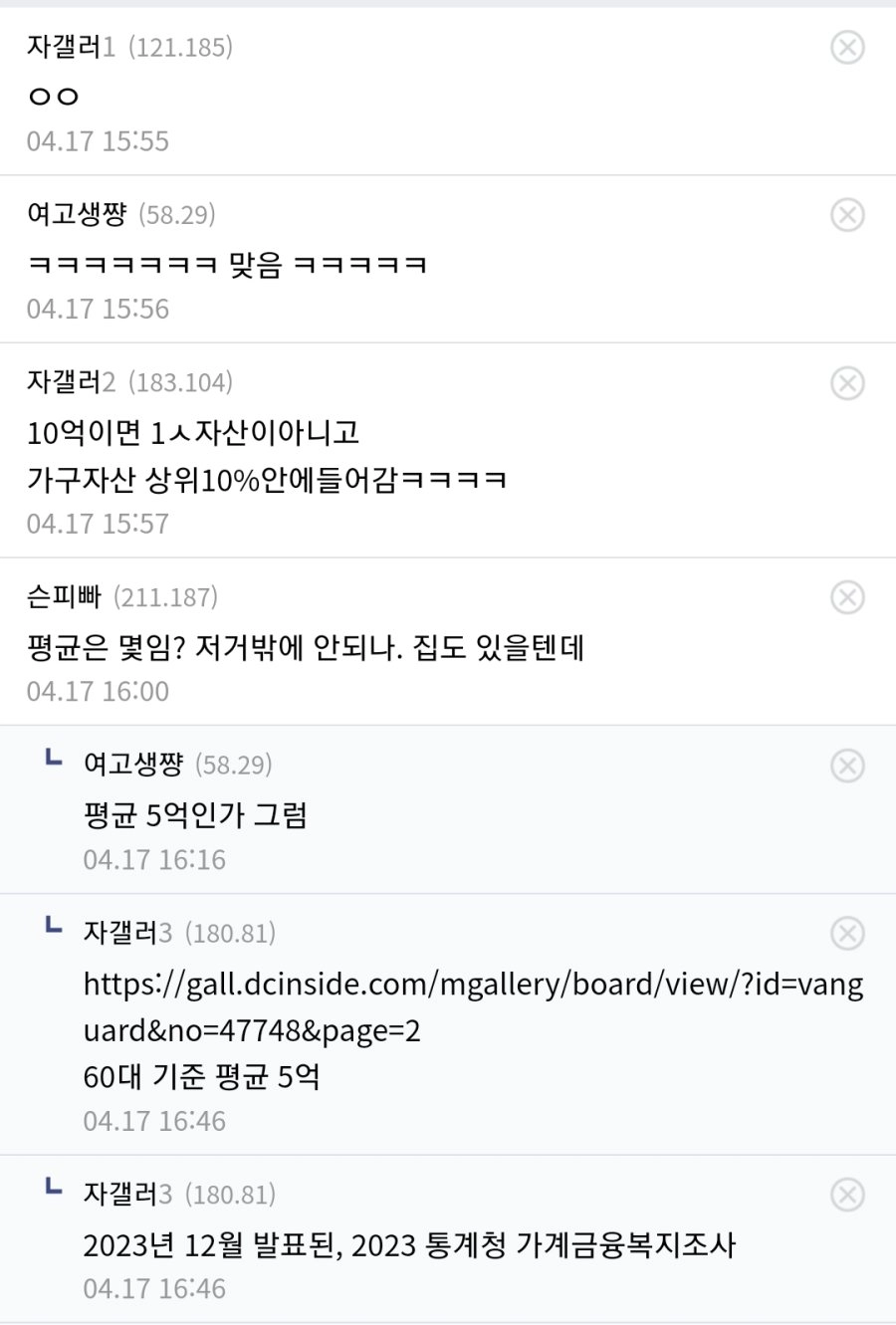 10억으로 어떻게 사냐는 애들 특징