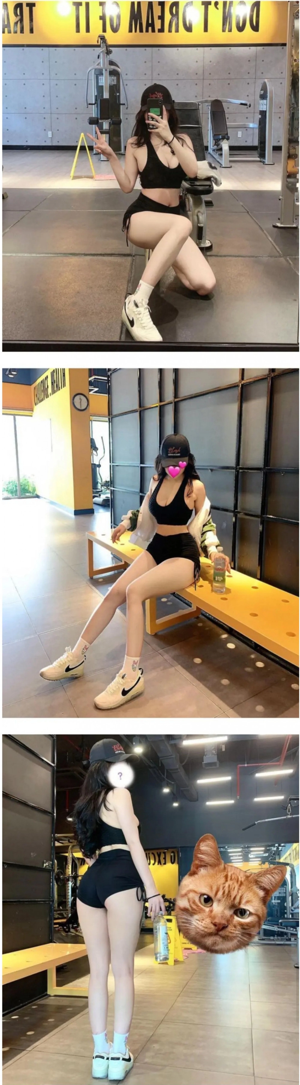 남자 회원 미치게 만드는 헬스녀