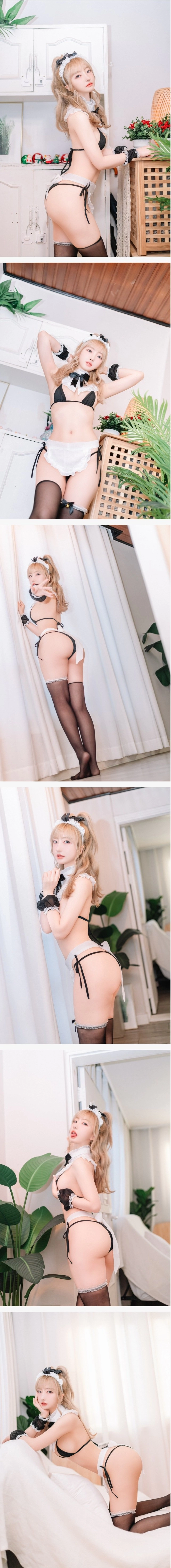 집에 이런 메이드녀 있으면 진짜.. 후
